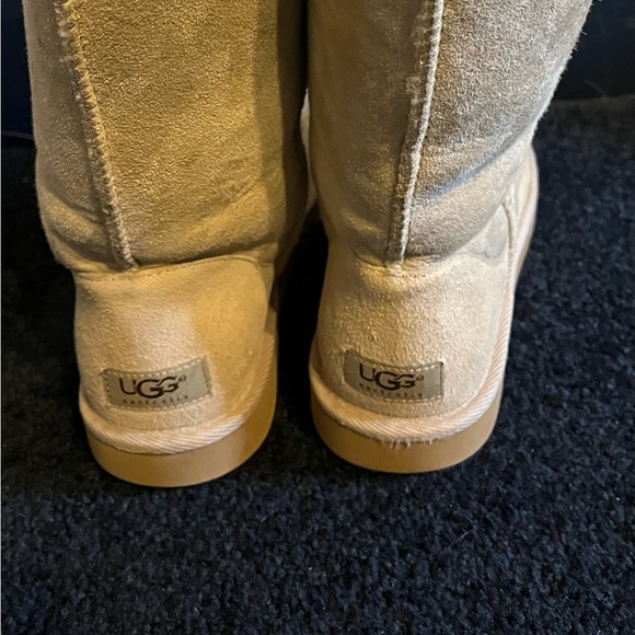 UGG tall boots II, waterproof suede, wool lining - Picture 8 of 9